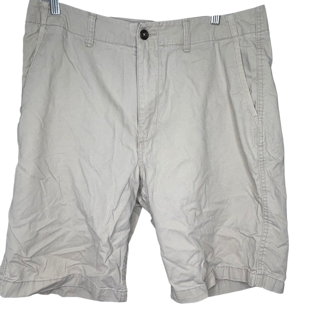 Old Navy Mens 36 Beige Shorts Casual Lightweight Chino‎ Cotton Blend